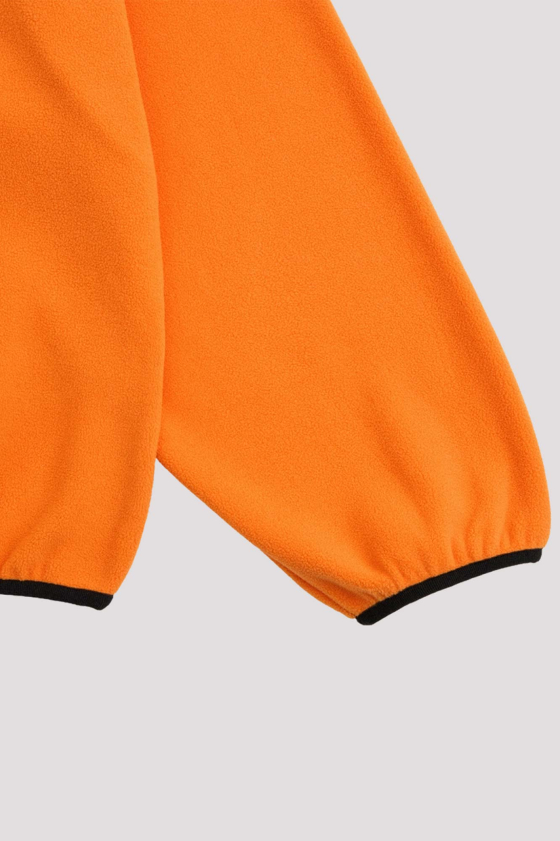 Свитшот из флиса с воротником ГОША РУБЧИНСКИЙ, цвет: оранжевый, SW_1701_orange купить онлайн