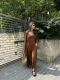 Накидка из трикотажа VELVET, цвет: рыже-коричневый, 00-00004971 купить онлайн
