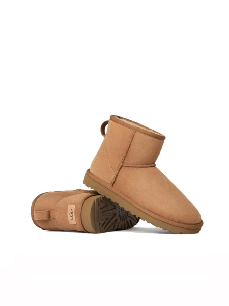 Угги UGG Classic Mini II Boot shvetsov store, цвет: chestnut 1016222-CHE купить онлайн