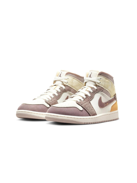 Кроссовки Nike Air Jordan Air 1 Mid Craft shvetsov store, цвет: craft, DM9652-102 со скидкой купить онлайн