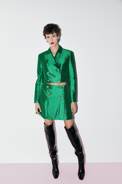 Пиджак укороченный Lime