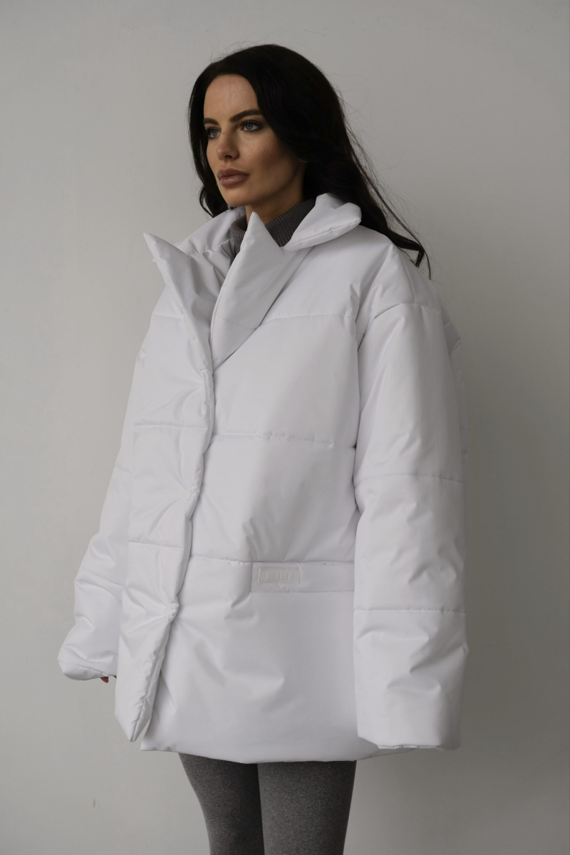 Пуховик SOFT MINI, цвет: белый, НФ-00000448 купить онлайн