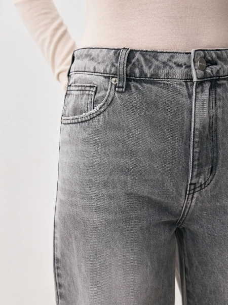 Джинсы WIDELEG ANNA PEKUN, цвет: серый, 53.2477.805 купить онлайн