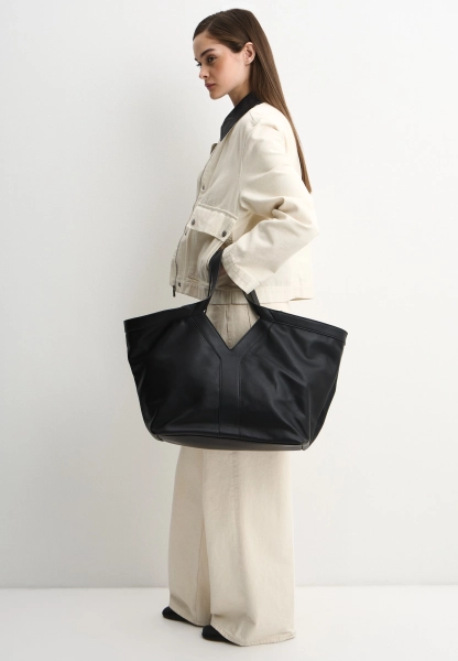 Сумка шопер SBALO, цвет: Черный 524J36 купить онлайн