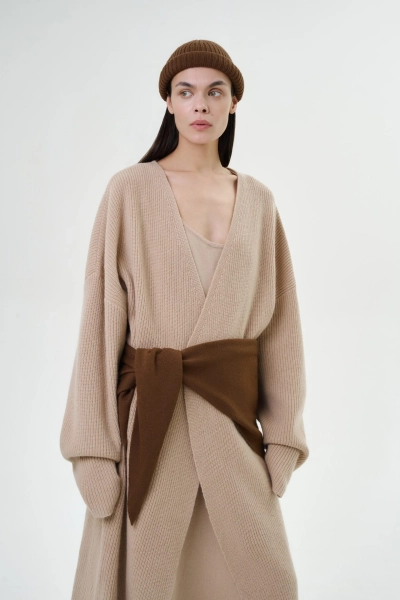 Базовая косынка Mankova, цвет: коричневый SH014 купить онлайн