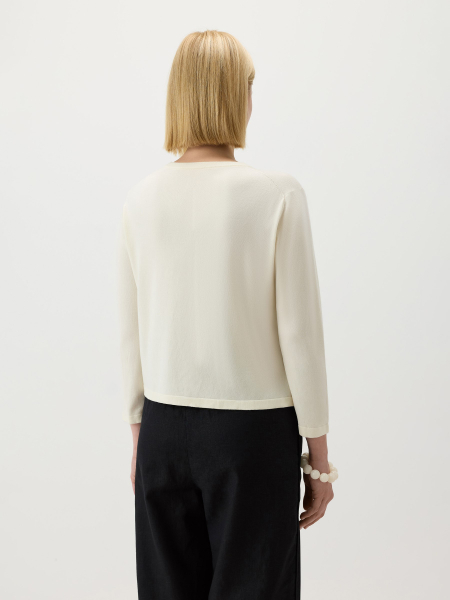 Укороченный кардиган Conso, цвет: молочный, KCM 260757 - молочный купить онлайн