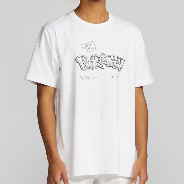 Футболка Uniqlo x Pokemon x Daniel Arsham shvetsov store, цвет: белый, UNQPDAWHITE купить онлайн