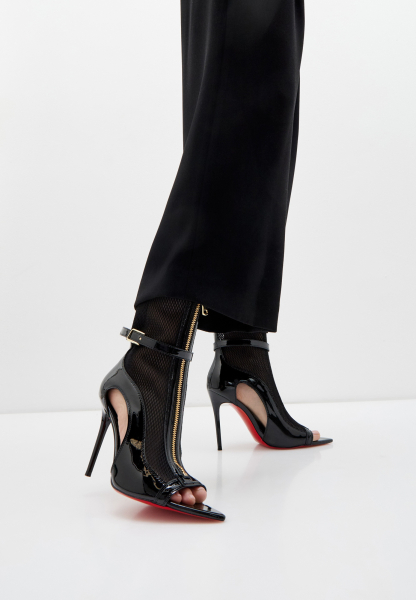 Ботильоны из натуральной кожи SBALO, цвет: Черный SHT92 купить онлайн