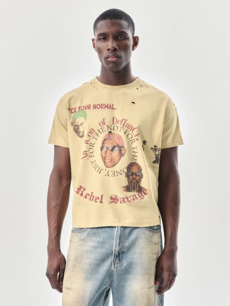 Футболка Посмотри, кем я стал NAIPACHE, цвет: Желтый, 2611007100 купить онлайн