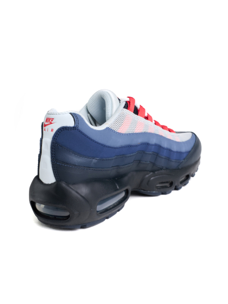 Кроссовки подростковые Nike Air Max 95 "Dark Obsidian Track Red" NKDADDYS SNEAKERS, цвет: синий CJ3906-404 купить онлайн