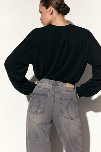 Джинсы из смесового хлопка TOPTOP, цвет: серый, TT.036.12904.801 купить онлайн