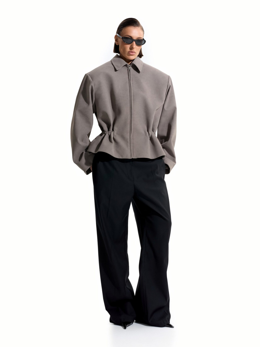 Куртка ‘ЕВА’ ANOTHER SELECT, цвет: графит, 00165 купить онлайн