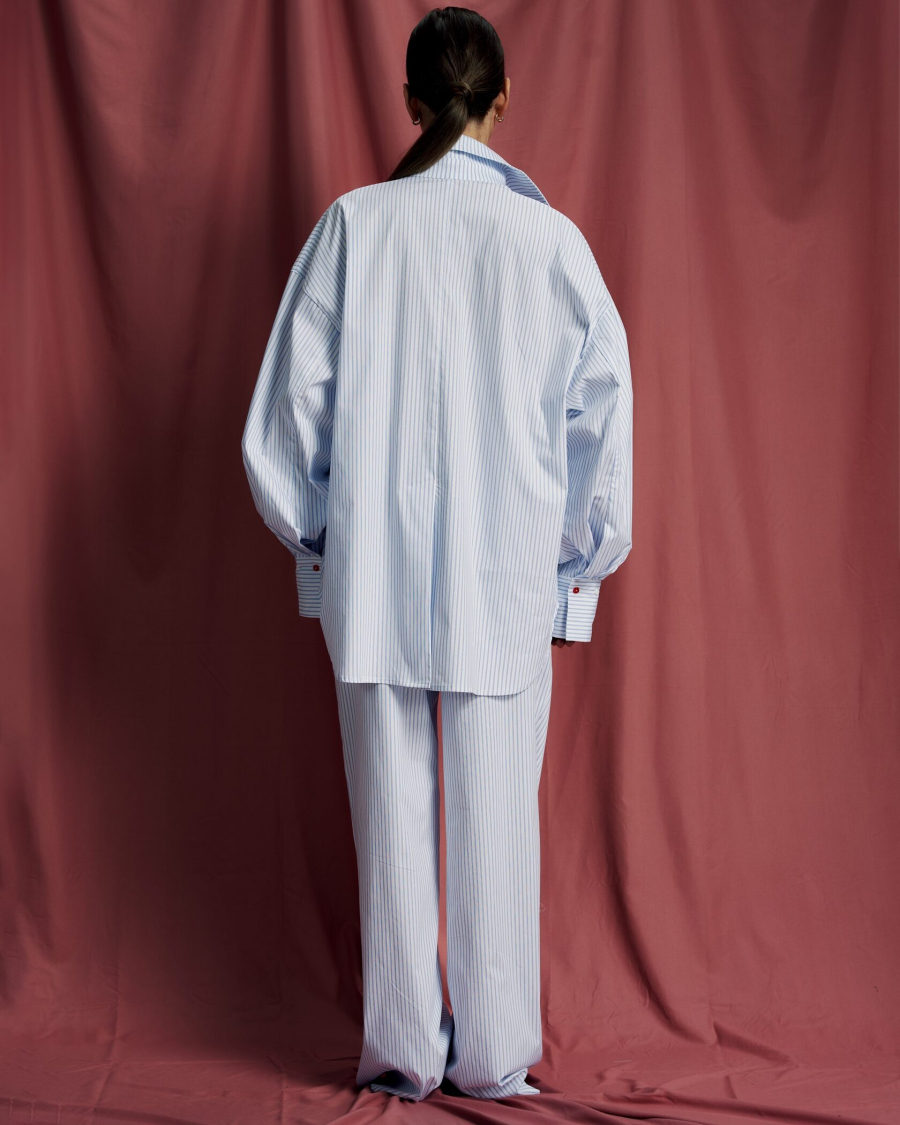 Рубашка NA LEGKE BLUE STRIP