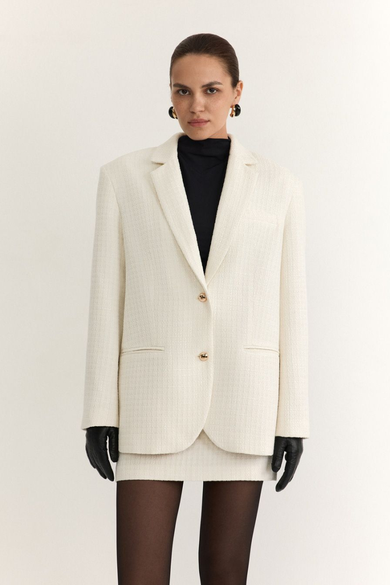 Твидовый жакет