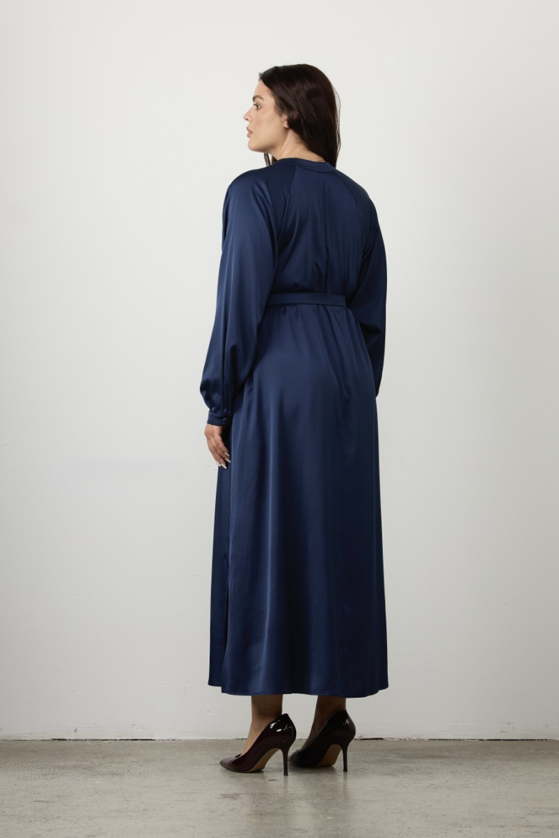 Платье-туника с длинным рукавом 4forms, цвет: темно-синий, 65350 купить онлайн