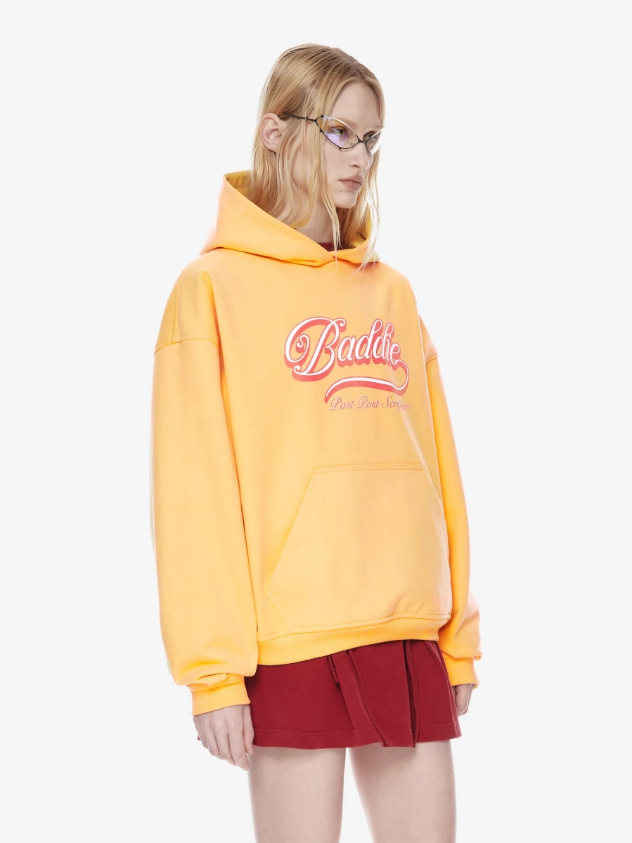 Худи с принтом "Бадди" POST POST SCRIPTUM, цвет: Желтый, 1125.009.00.14.701 купить онлайн