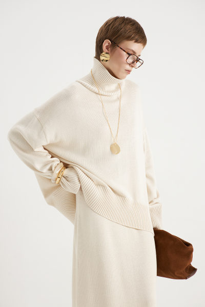 Свитер AMORE MIA AIM, цвет: молочный, MIA542 купить онлайн