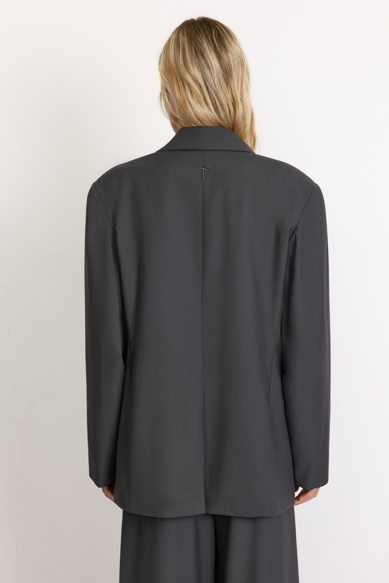 Жакет со складками на рукавах TOPTOP, цвет: серый, TT.060.17760.800 купить онлайн