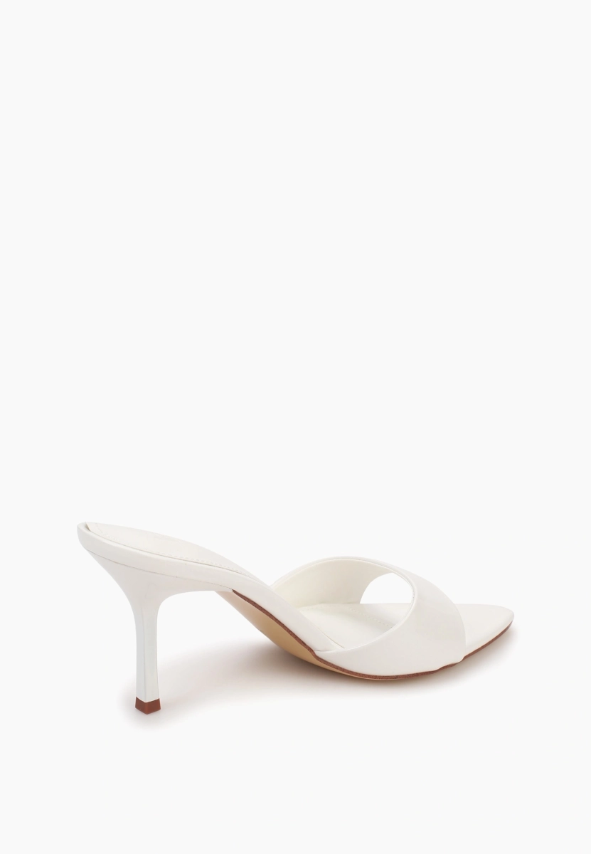 Мюли лаковые SBALO, цвет: белый SF191-8 купить онлайн