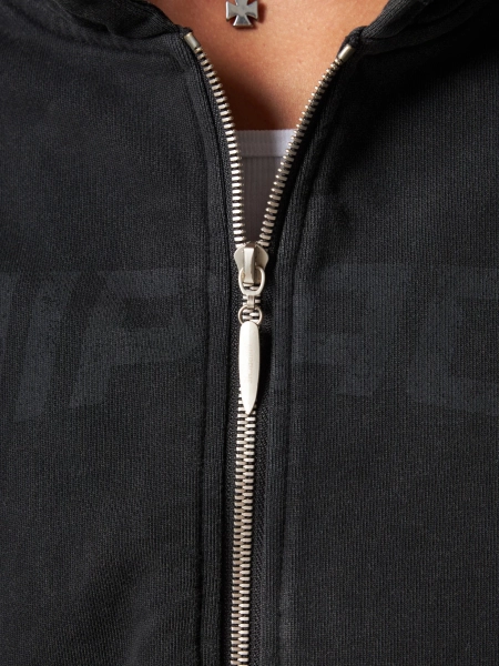 Худи Vintage waves zip hoodie U NAIPACHE, цвет: Черный,  купить онлайн