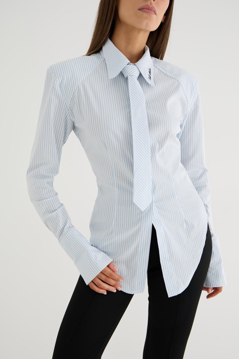 Галстук Atelier CULT, цвет: голубой  купить онлайн