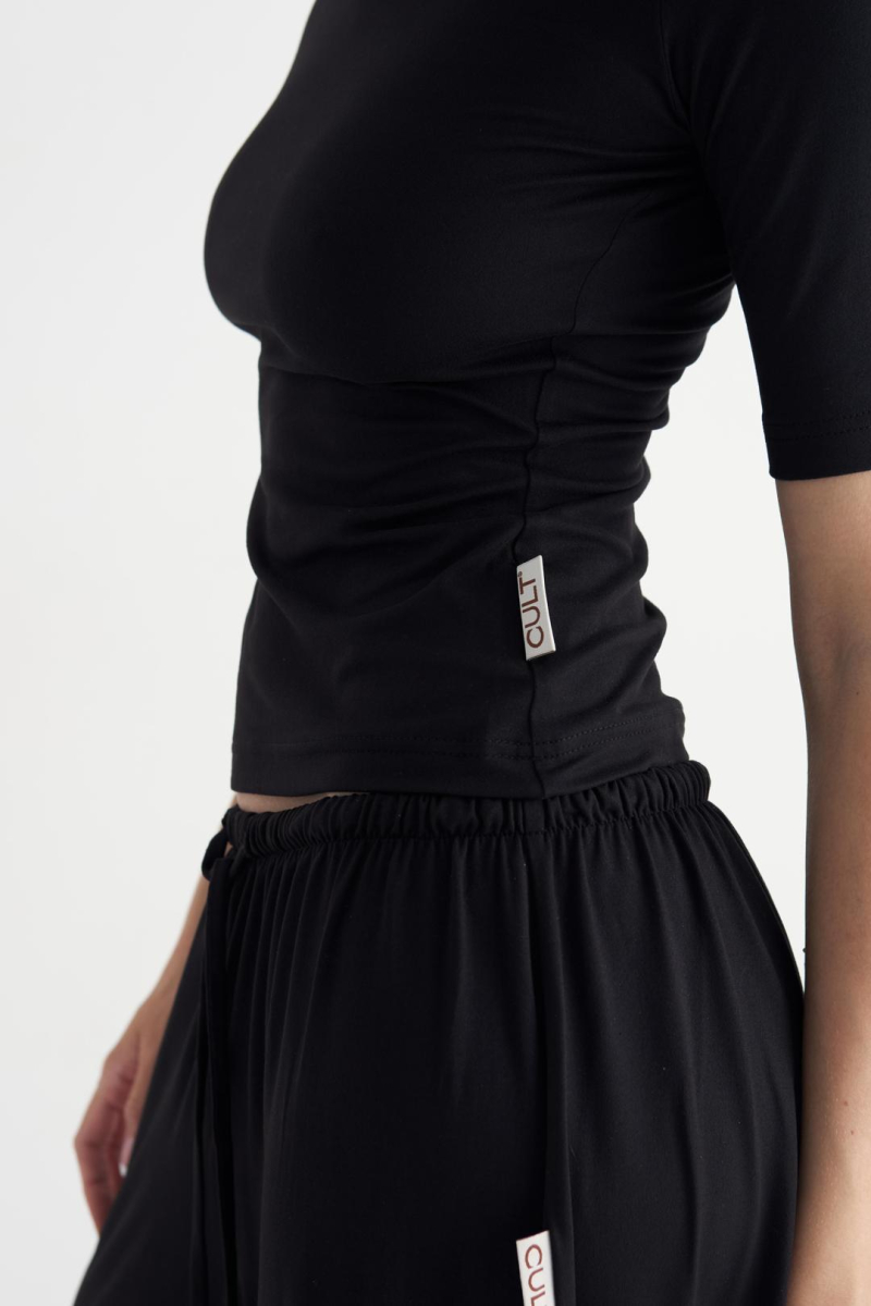 Футболка Flitter CULT, цвет: Черный,  купить онлайн