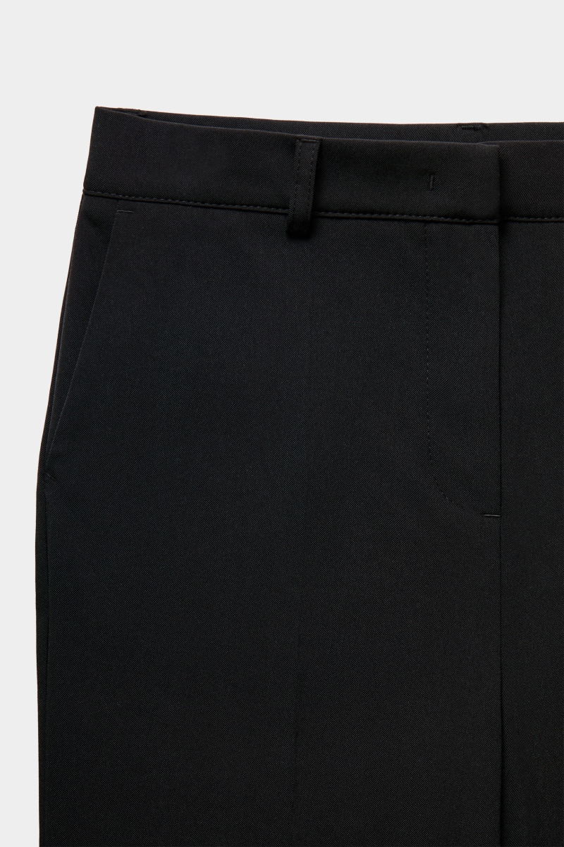 Брюки-дудочки из костюмной ткани REFERT, цвет: Черный, 09-3758/1-2511 купить онлайн