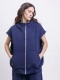 Жилет с капюшоном Gillet Abruzzo CREATORÉ, цвет: синий 00-СТ00038/22 |новая коллекция купить онлайн