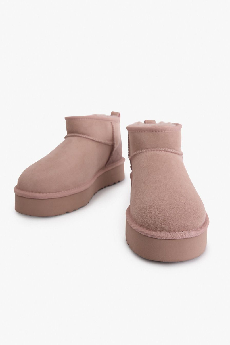 Угги из натуральной замши Lera Nena, цвет: розовый LN.405.19111.300 купить онлайн