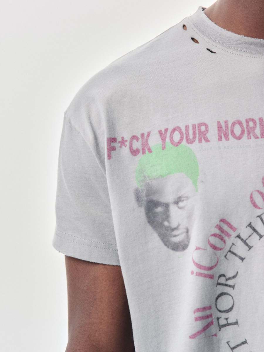 Футболка Посмотри, кем я стал NAIPACHE, цвет: серо-синий, 2611007800 купить онлайн