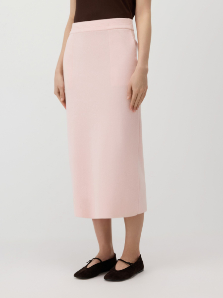 Прямая юбка с карманами