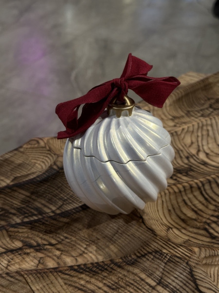 Свеча "Витой шар", аромат Plum Jam