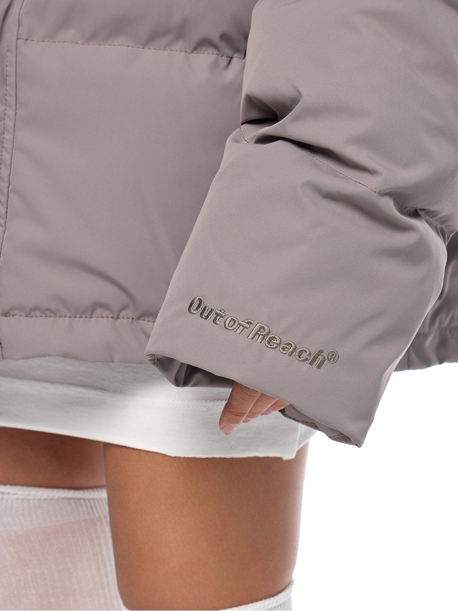 Пуховик OUT OF REACH Eternity FRHT&OUT OF REACH, цвет: warm grey, DJOORTRWG купить онлайн