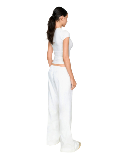 Брюки FLARED PANTS XSAI, цвет: белый W01FP-TF |новая коллекция купить онлайн