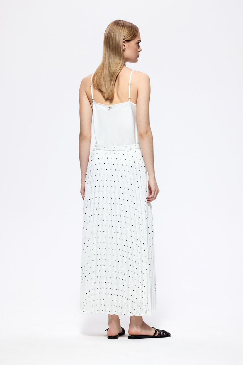 Юбка-плиссе с принтом DREAMS BY ALENA AKHMADULLINA, цвет: белый, 126102100204390/202000 купить онлайн