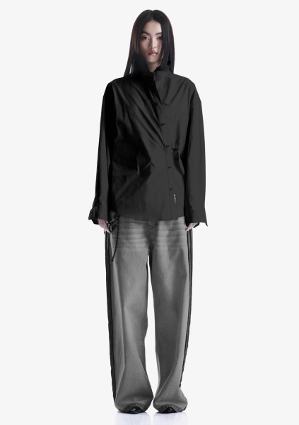 Рубашка KRAKATAU, цвет: Черный, Nu79-1 купить онлайн