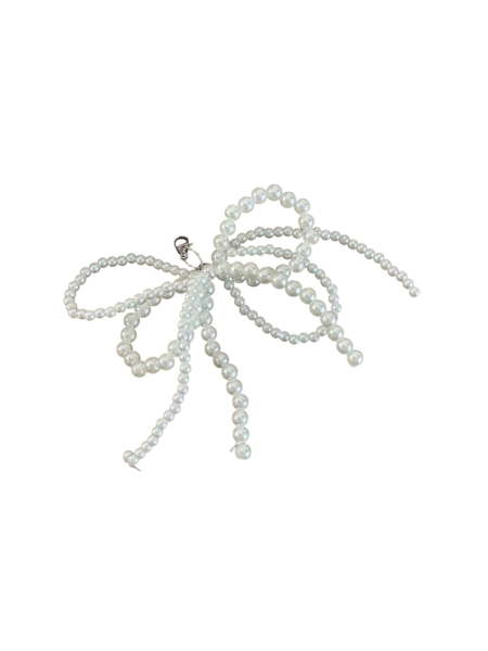 Брошь на кроссовки из бисера с карабином