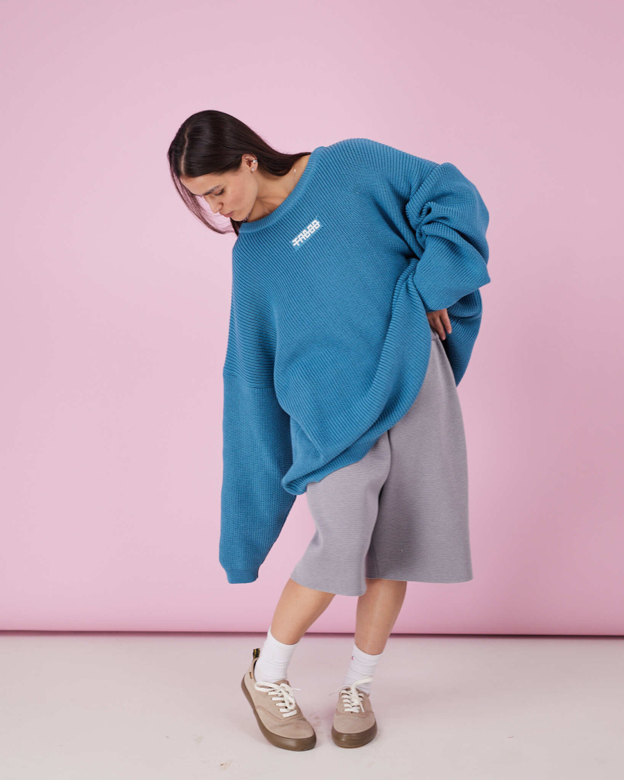 Свитер из хлопка Атлантида TABOO, цвет: бирюзовый, svatlant купить онлайн