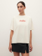 Футболка с принтом Basic but not simple Chaika, цвет: молочный, AW25TS01-160 купить онлайн
