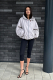 Ветровка с капюшоном с паттерном LIGHT GREY Label .B, цвет: light grey, Jc.01.5.3659LGR купить онлайн