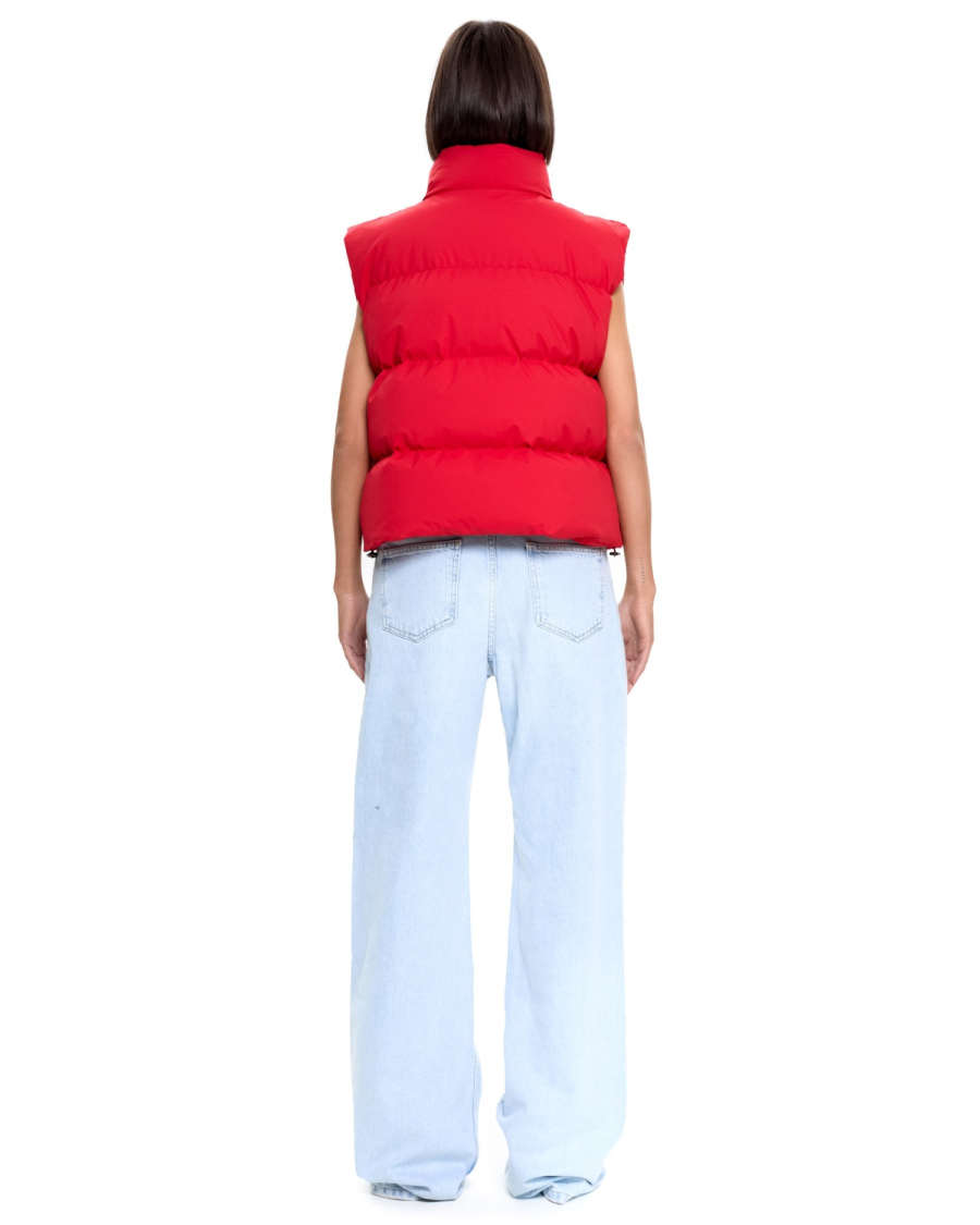 Жилет базовый мини Suborbia, цвет: красный, 006905 купить онлайн