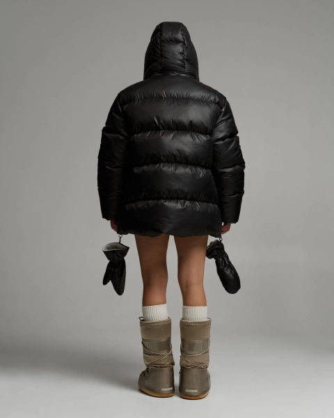 Пуховик PUFF BAIKAL DEEP BLACK YONS, цвет: Черный, YO-709 купить онлайн