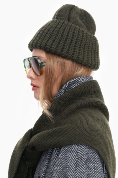 Шапка из смесовой шерсти мериноса