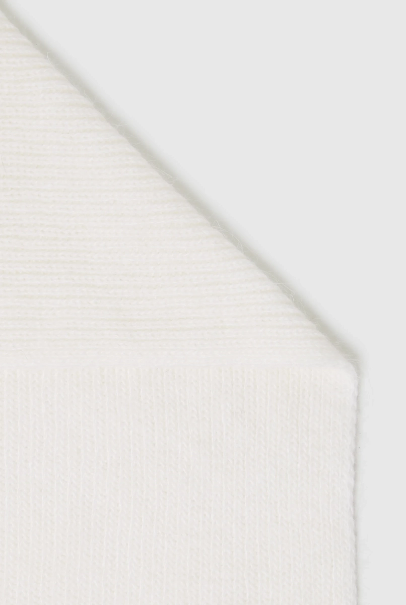 Шарф из ангоры Mankova, цвет: белый SH033 купить онлайн