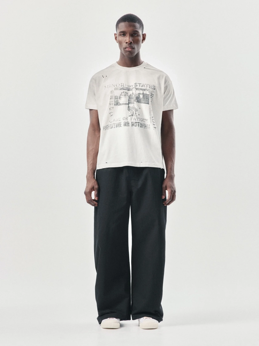 Футболка с принтом NAIPACHE, цвет: белый, 2611006000 купить онлайн