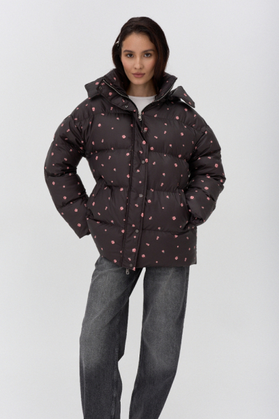 Пуховик Zefyr dark chocolate