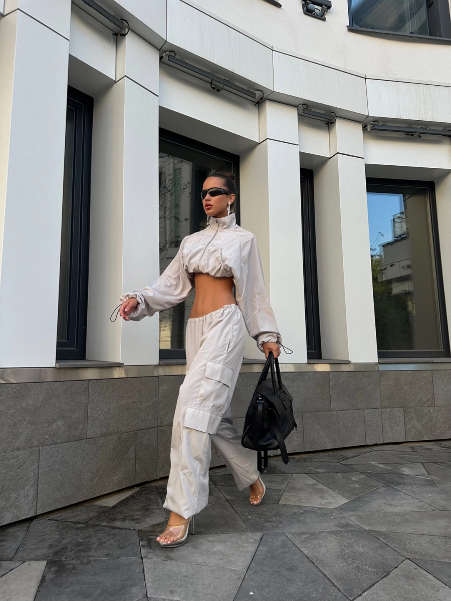 Брюки "90's" MIARTLAND, цвет: серый, НФ-00000073 купить онлайн