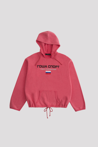 Худи ГОША РУБЧИНСКИЙ, цвет: розовый, HD_1701_pink купить онлайн