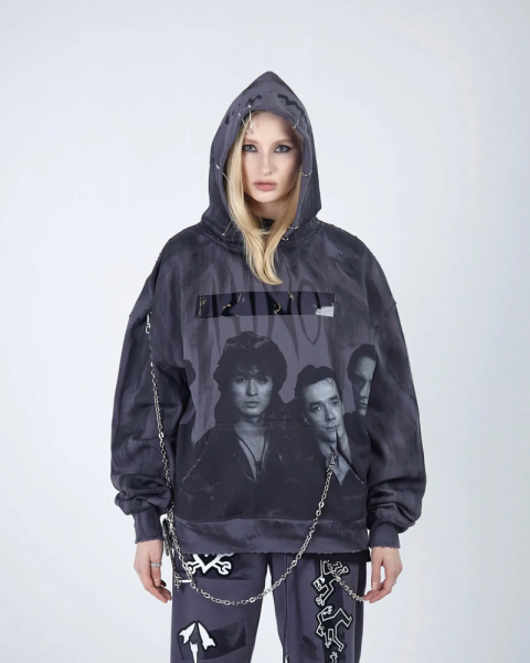 Худи KINO BAND DUST BLUE