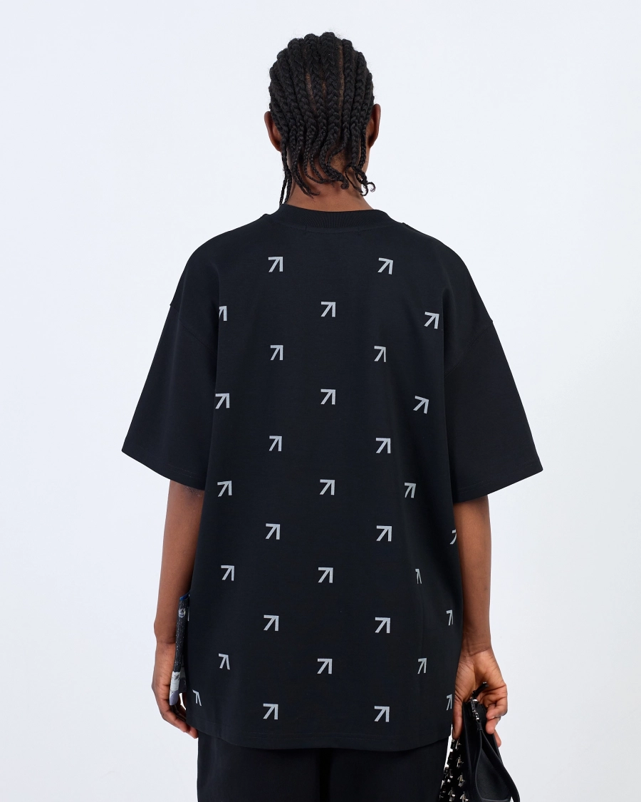 Футболка LUNA FACE BLACK ASIA ST 71, цвет: Черный, Ast71.tt-Lunaface-bl купить онлайн